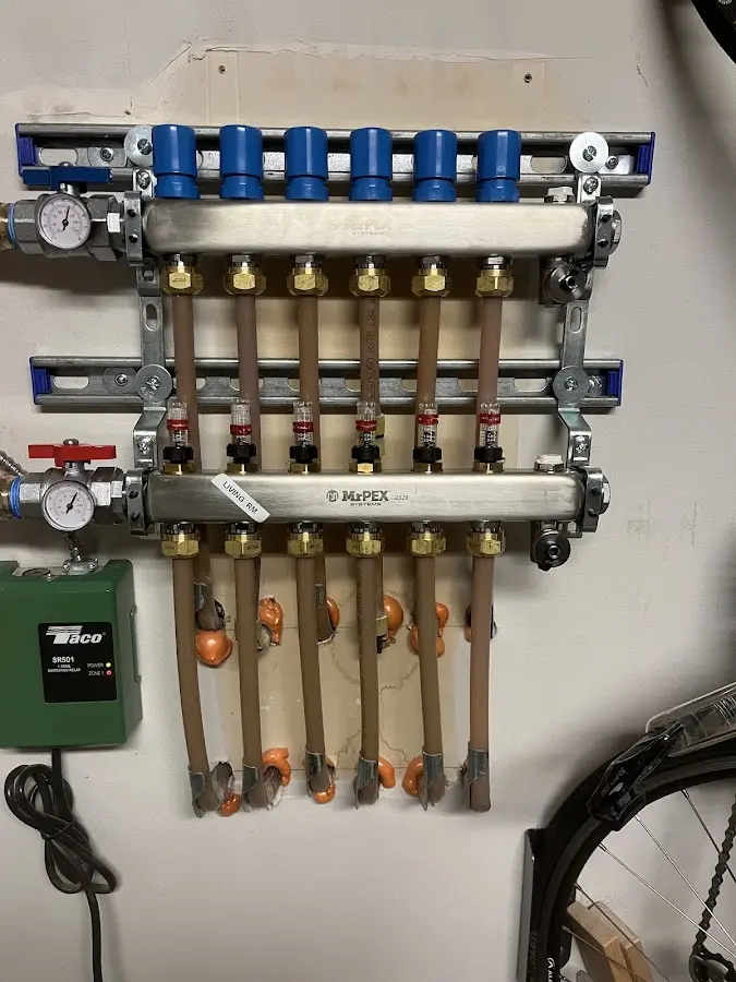 Plumber performing Leak Detection at a residential property in North Little Rock